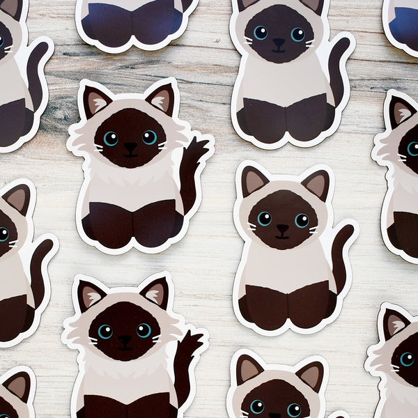 Looks Like My Cat! Seal point Siamese cat magnet