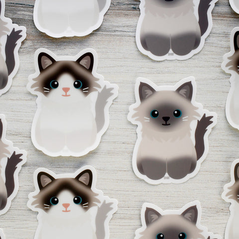 Looks Like My Cat! Ragdoll cat sticker
