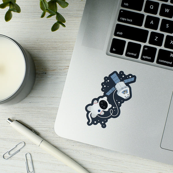 Cat Astronauts 3-in. Vinyl Sticker