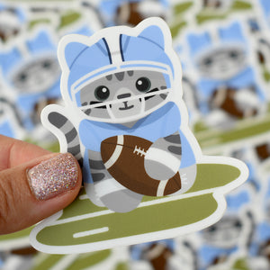 Carolina Football Cat 3-in. Vinyl Sticker