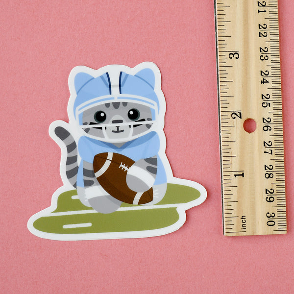 Carolina Football Cat 3-in. Vinyl Sticker