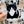 Looks Like My Cat! Black tuxedo cat sticker
