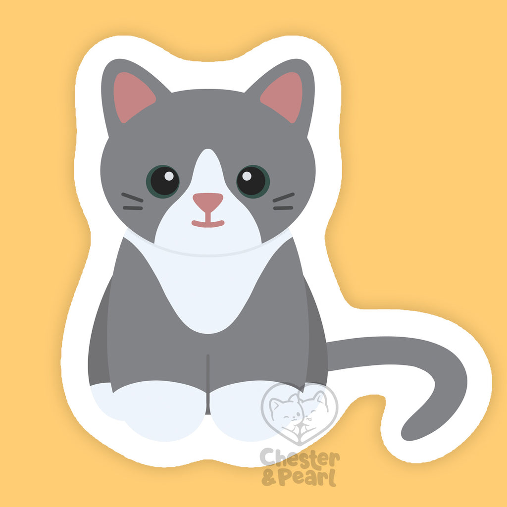 Cute Pet Cat Sticker