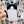 Looks Like My Cat! Black and white bicolor cat sticker