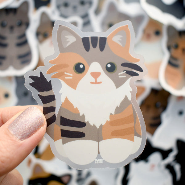 Looks Like My Cat! Tabico cat sticker