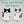 Looks Like My Cat! Gray and white bicolor cat sticker