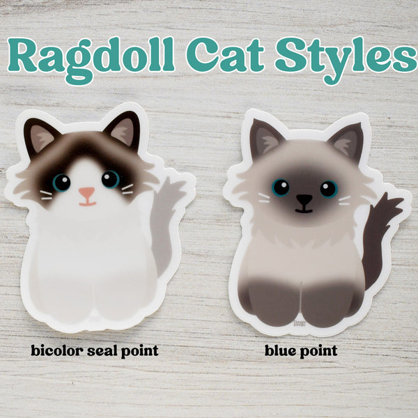 Looks Like My Cat! Ragdoll cat sticker