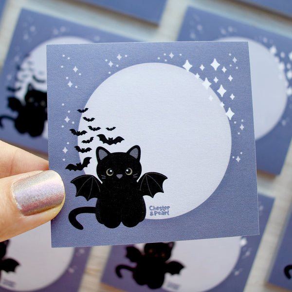 Bat Cat Post-It® Notes