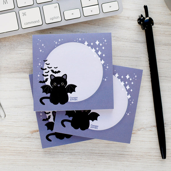 Bat Cat Post-It® Notes