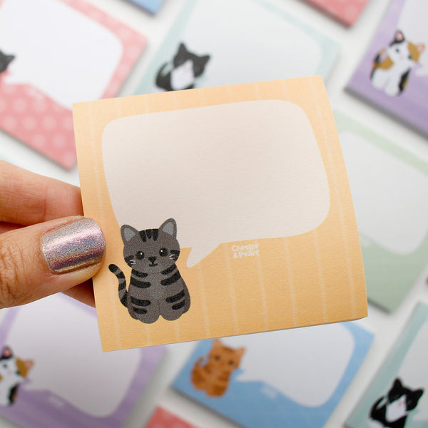 Brown Tabby Cat Post-It® Notes