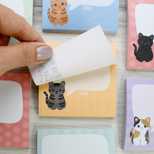 Brown Tabby Cat Post-It® Notes