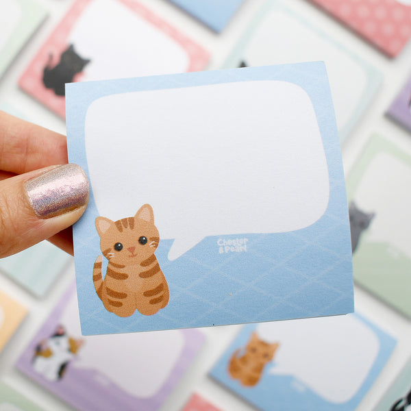 Orange Tabby Cat Post-It® Notes