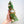 White Cat in Flowers Kicker Cat Toy
