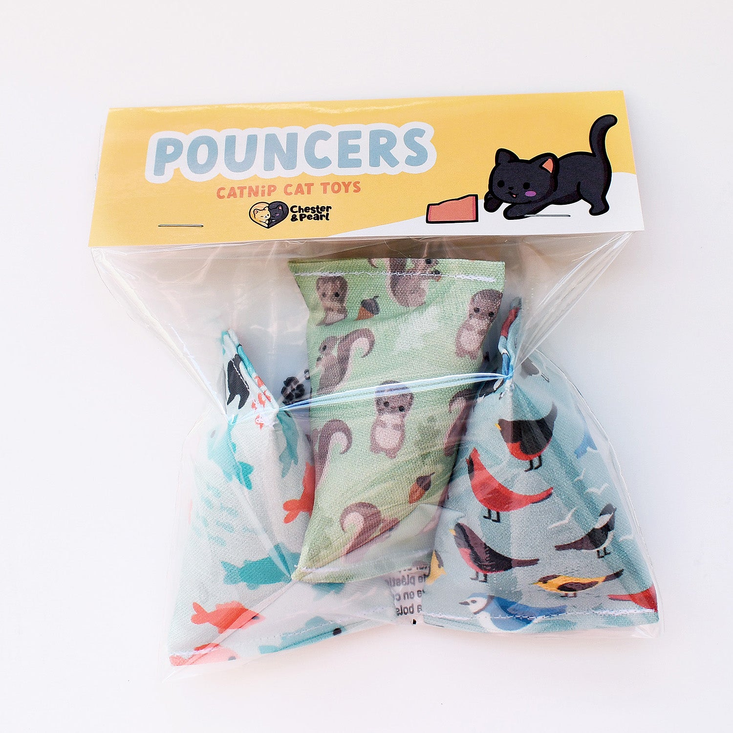 Cat TV Pouncers Cat Toys Chester Pearl